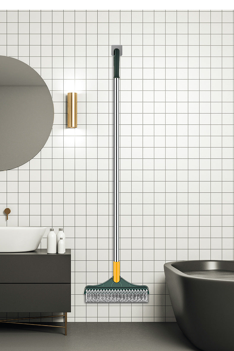 3 In 1 Cleaning Brush Cleaner Brush For Cleaning Bathroom Brush With Long Handle Rotating Floor Brush Crevice Brush