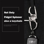 Finger Spinner Keychain Bottle Opener Stress Relief EDC Toy