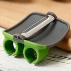 Black Green Vegetable Peeler – Sharp Blade Non-Slip Kitchen & Camping Tool