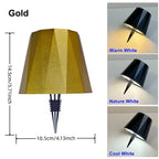 LED Table Lamp Wireless Wine Bottle Lamp USB Rechargeable Table Light Touch Control Dimming for Bar Club Cafe Atmosphere Decor