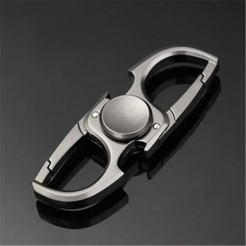 Finger Spinner Keychain Bottle Opener Stress Relief EDC Toy
