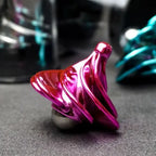 Wind Powered Kinetic Fidget Spinner Desk Toy for Stress Relief