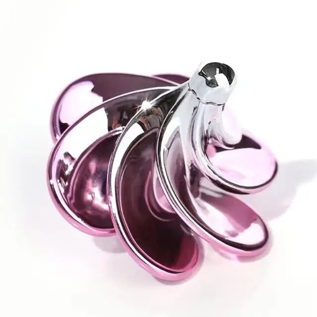 Wind Powered Kinetic Fidget Spinner Desk Toy for Stress Relief