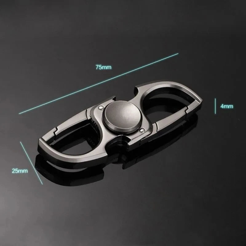 Finger Spinner Keychain Bottle Opener Stress Relief EDC Toy