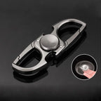 Finger Spinner Keychain Bottle Opener Stress Relief EDC Toy