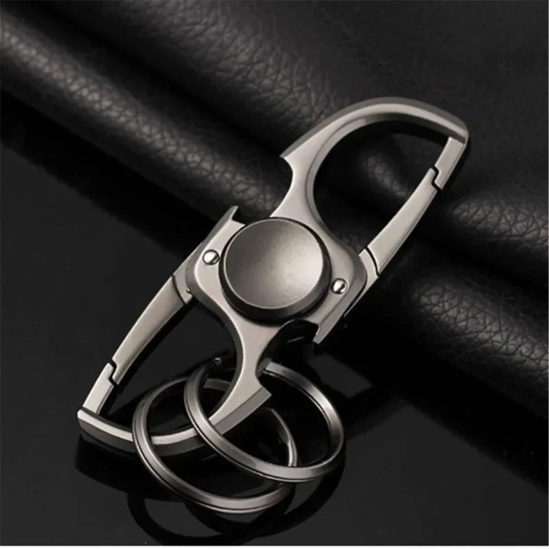 Finger Spinner Keychain Bottle Opener Stress Relief EDC Toy