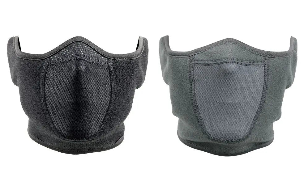 Outdoor face mask, cycling antifreeze head cover, winter skiing face protection, warm ear mask, fleece windproof face mask