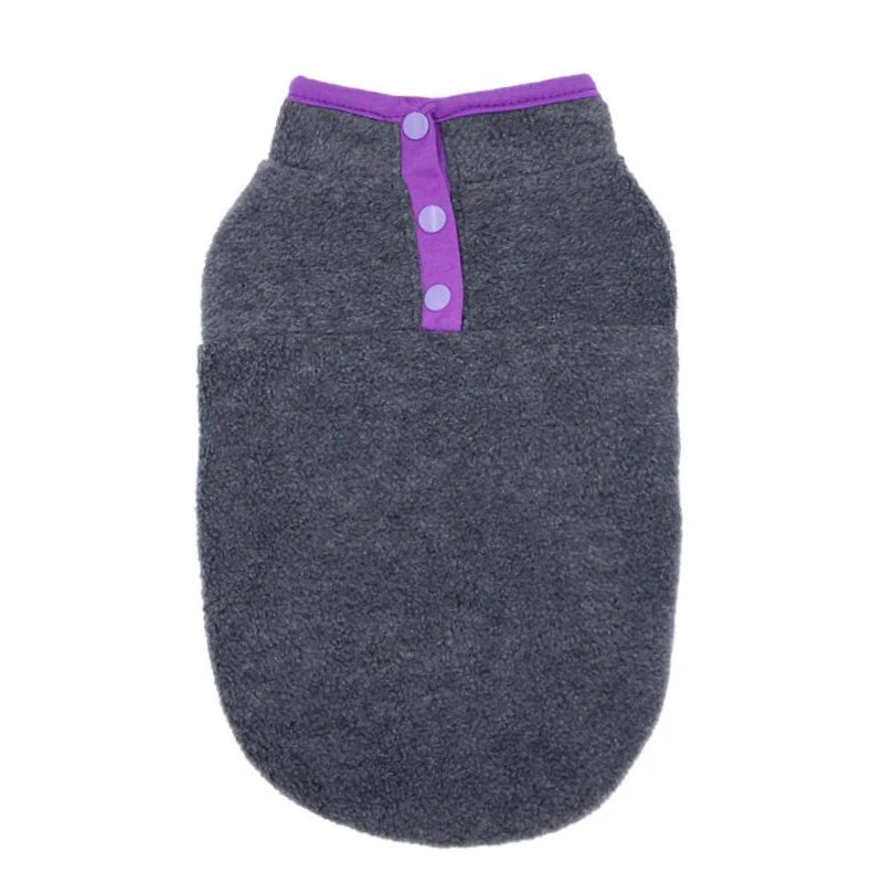 Winter Dog Clothes Soft Fleece Warm Puppy Cat Vest For Small Dogs Shih Tzu Chihuahua Jacket Pug French Bulldog Coat Pet Costume
