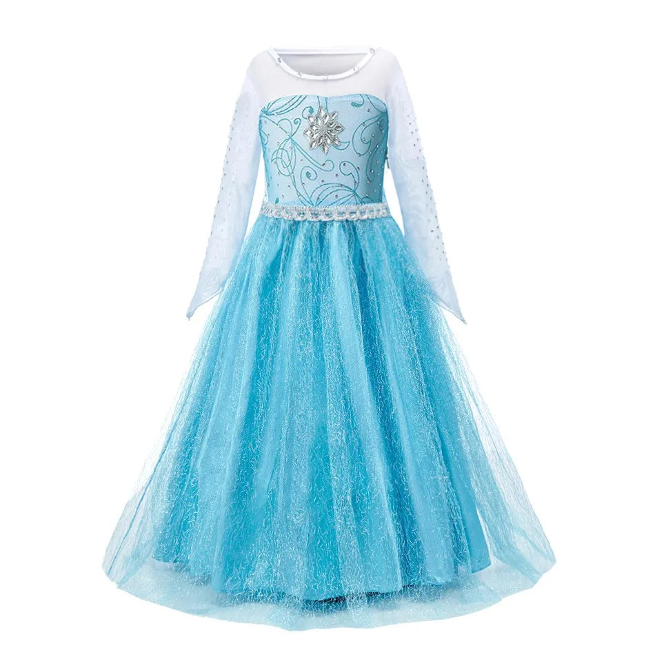 Girls Princess Costume Dress – Cinderella, Snow White & Rapunzel Outfit