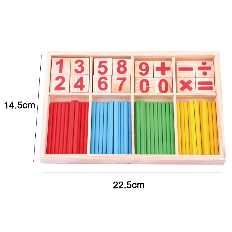 Montessori 3D Wooden Puzzle Educational Learning Toy for Kids