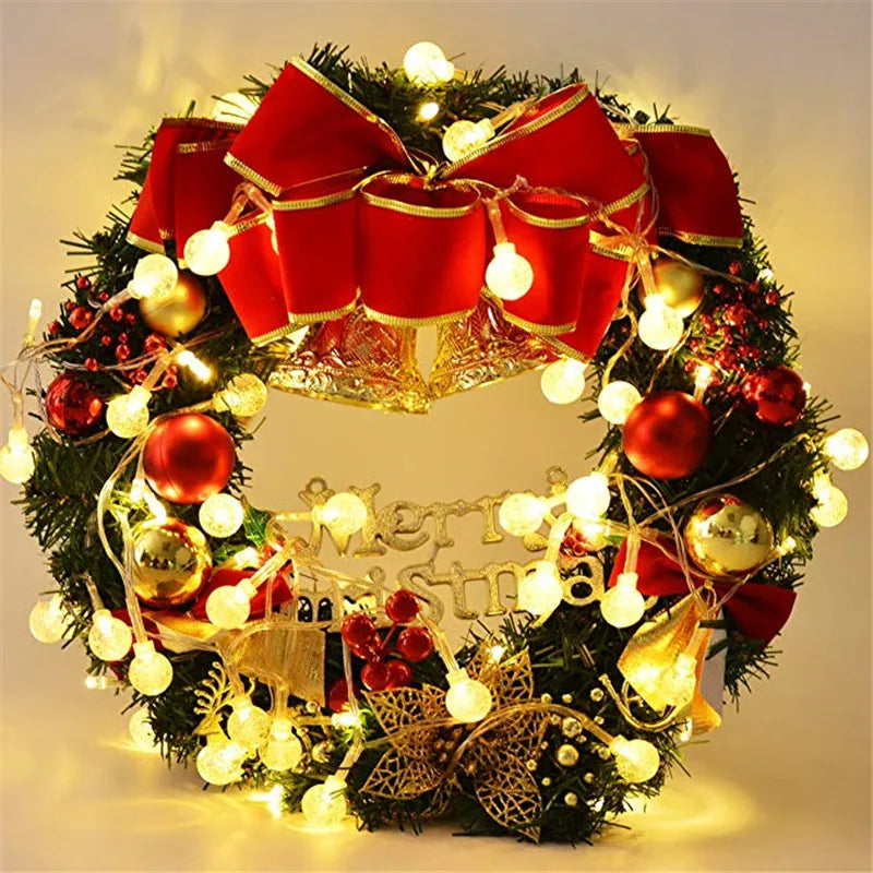 10M Small Ball Fairy Lights Globe String Lights USB/Battery Operated for Garden Christmas Bedroom Wedding Camping Tent Decor
