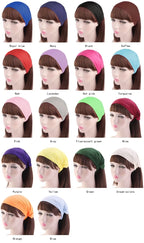 Wide Cotton Knotted Sports Headband for Women