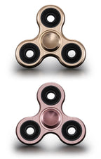Aluminum Alloy Fidget Spinner Stress Relief Toy – Silent Desk Gadget