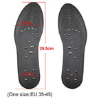 18 magnets Unisex Magnetic Therapy Massage Insoles Foot Acupressure Shoe Pads Therapy Slimming Insoles for Weight Loss