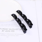 Double Layer Braided Pearl Headband for Women