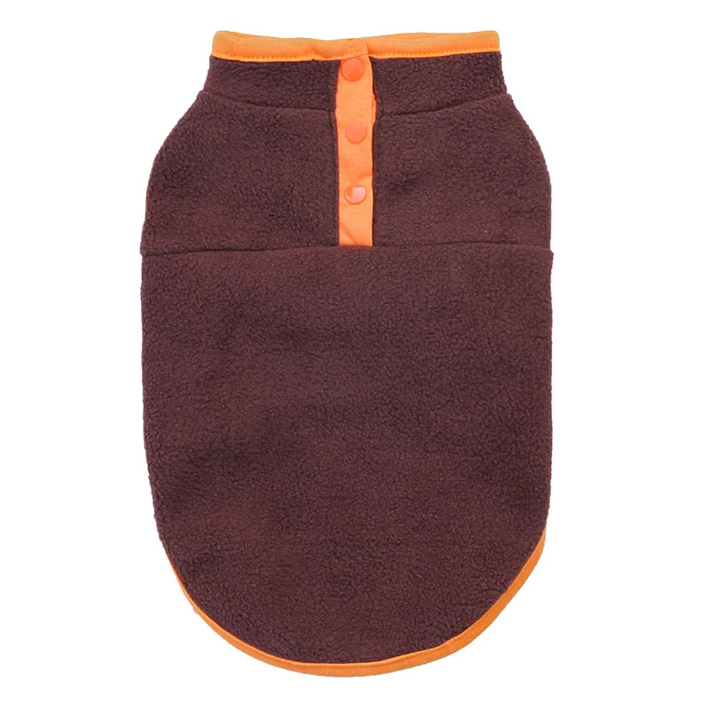 Winter Dog Clothes Soft Fleece Warm Puppy Cat Vest For Small Dogs Shih Tzu Chihuahua Jacket Pug French Bulldog Coat Pet Costume