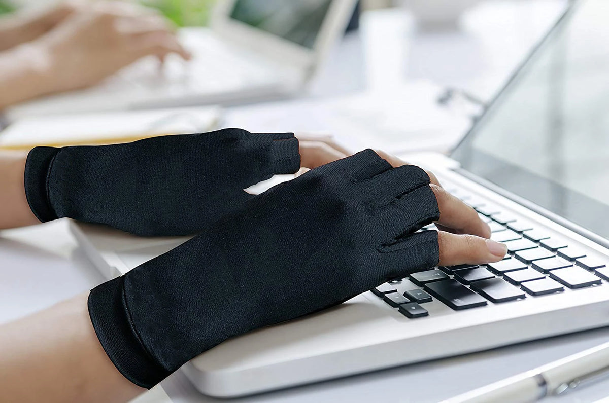 Arthritis Compression Gloves Wrist Support for Hand Pain Relief & Therapy