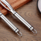 Stainless Steel Fish Scale Remover with Scraper and Bone Tweezers