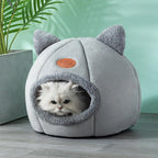 New Deep Sleep Comfort In Winter Cat Bed Iittle Mat Basket Small Dog House Products Pets Tent Cozy Cave Nest Indoor Cama Gato