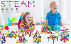 Magnetic Constructor Blocks STEM Building Set for Creative Kids