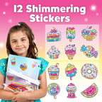 12 Create Big Gem Diamond Painting Sticker Kit Art Craft Girls Boys Unicorn Animal Sealife Magical Mosaic Dot Sticky Toys Gifts