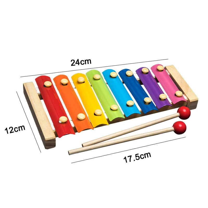 Montessori 3D Wooden Puzzle Educational Learning Toy for Kids