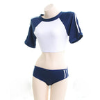 Japanese Anime School Girl Cheerleader Costume – Gym Cosplay Outfit