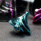 Wind Powered Kinetic Fidget Spinner Desk Toy for Stress Relief