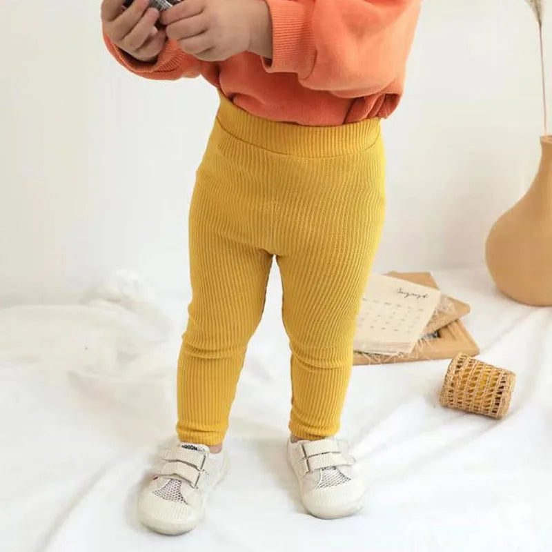 Children Pants Cotton Spring Autumn Kids Baby Leggings Fashion Trousers Girls Boys Pants