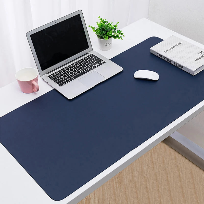 Large Computer Mouse Pad Gaming MousePad Waterproof PU Leather Mouse Mat Gamer XXL Mause Carpet PC Desk Mat Keyboard Pad