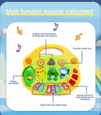 Kids Cartoon Piano Keyboard with Animal Sounds & Flashing Lights