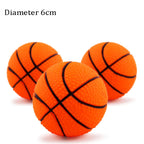 1pcs Diameter 6cm Squeaky Pet Dog Ball Toys for Small Dogs Rubber Chew Puppy Toy Dog Stuff Dogs Toys Pets Brinquedo Cachorro