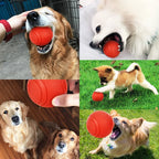 HOOPET Bite Resistant Rubber Dog Ball for Interactive Fetch Play
