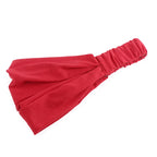 Wide Cotton Knotted Sports Headband for Women
