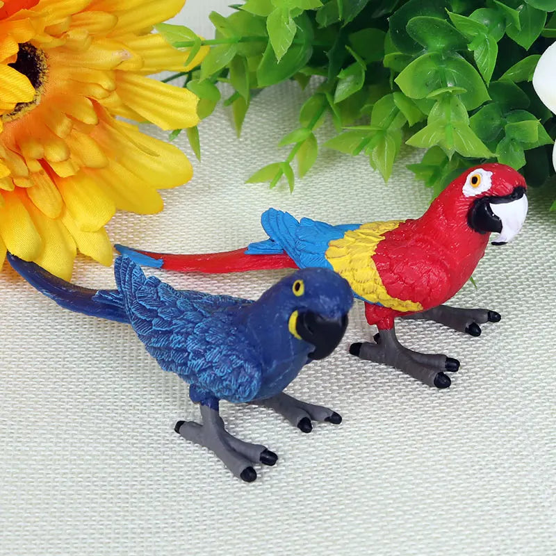 Realistic Bird Animal Figurine Collection