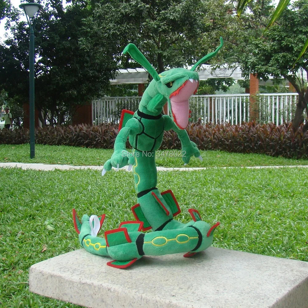 Mega Rayquaza Pokémon Plush Toy Soft Stuffed Dragon Doll