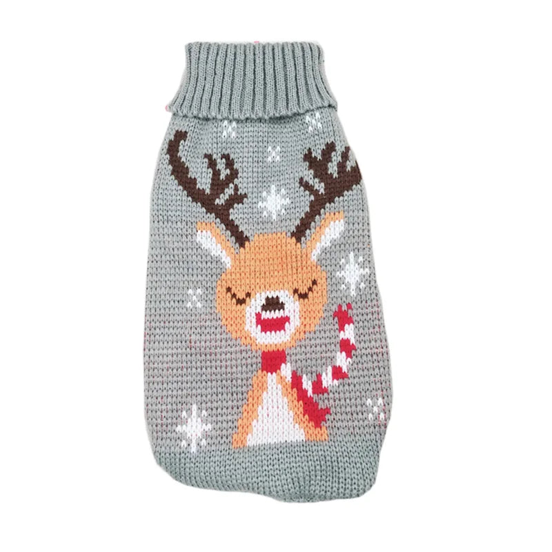 Warm Chihuahua Puppuy Dog Sweater Winter Pet Clothes for Small Dogs Yorkshire Dachshund Cat Pullover Mascotas Clothing Costume