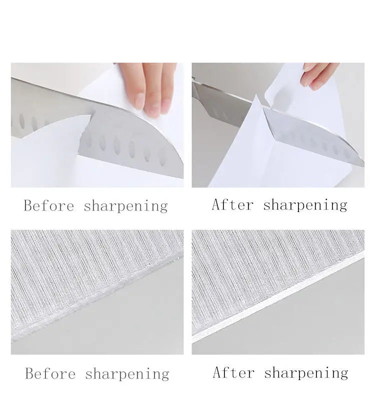 Suction Knife Sharpener – Portable Manual Kitchen Knife Sharpening Tool