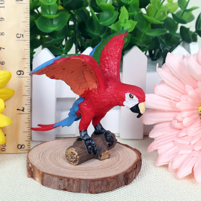 Realistic Bird Animal Figurine Collection