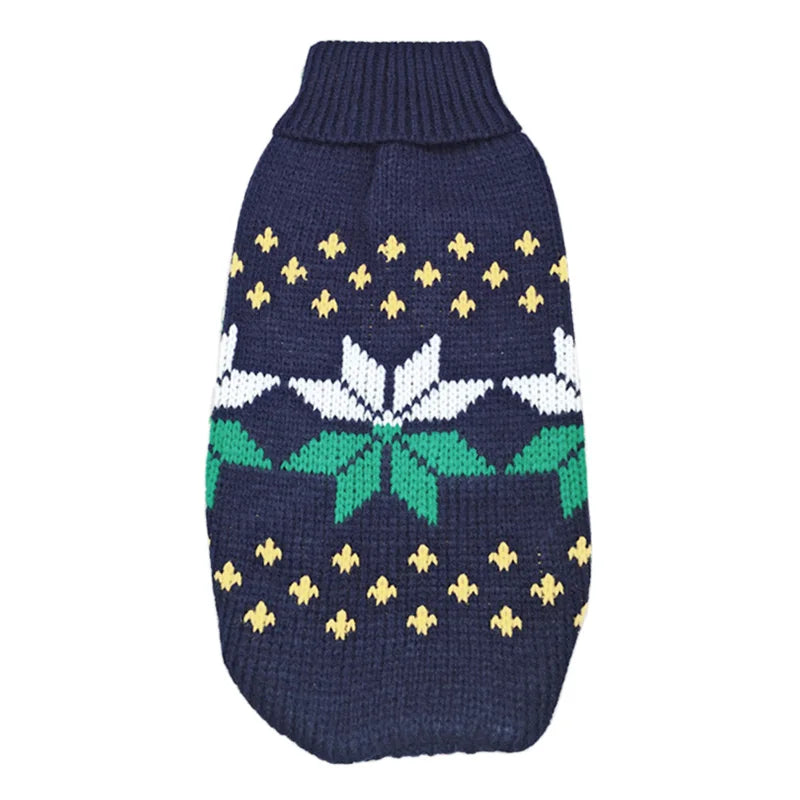 Warm Chihuahua Puppuy Dog Sweater Winter Pet Clothes for Small Dogs Yorkshire Dachshund Cat Pullover Mascotas Clothing Costume