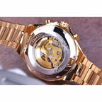 Winner Mechanical Sport Design Bezel Fashion Watch Mens Watches Top Brand Luxury Montre Homme Clock Men Automatic Skeleton Watch