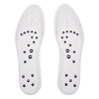 18 magnets Unisex Magnetic Therapy Massage Insoles Foot Acupressure Shoe Pads Therapy Slimming Insoles for Weight Loss