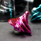 Wind Powered Kinetic Fidget Spinner Desk Toy for Stress Relief