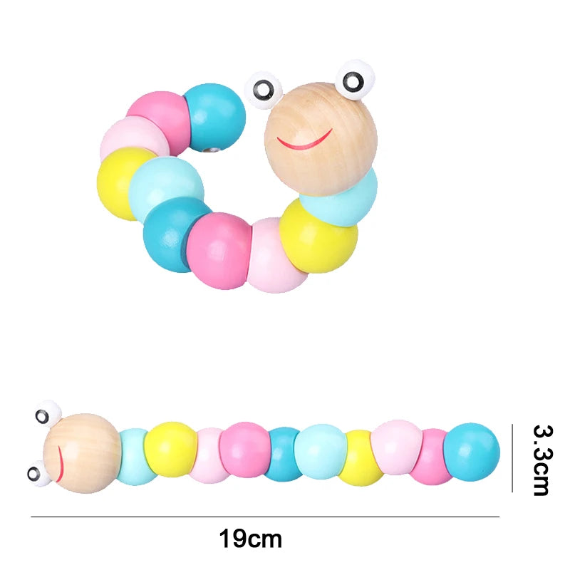 Montessori 3D Wooden Puzzle Educational Learning Toy for Kids