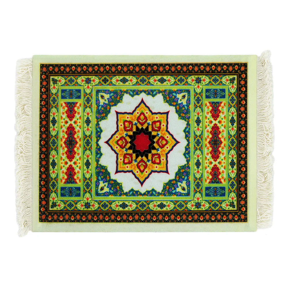 Mousepad Meal Mat Persian Carpet Style Rubber Anti-slip Durable Printing Rectangle Gaming Mouse Pads Coaster
