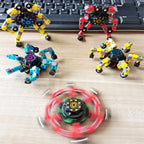 Deformable Chain Fidget Spinner Sensory Hand Toy for Creative Play