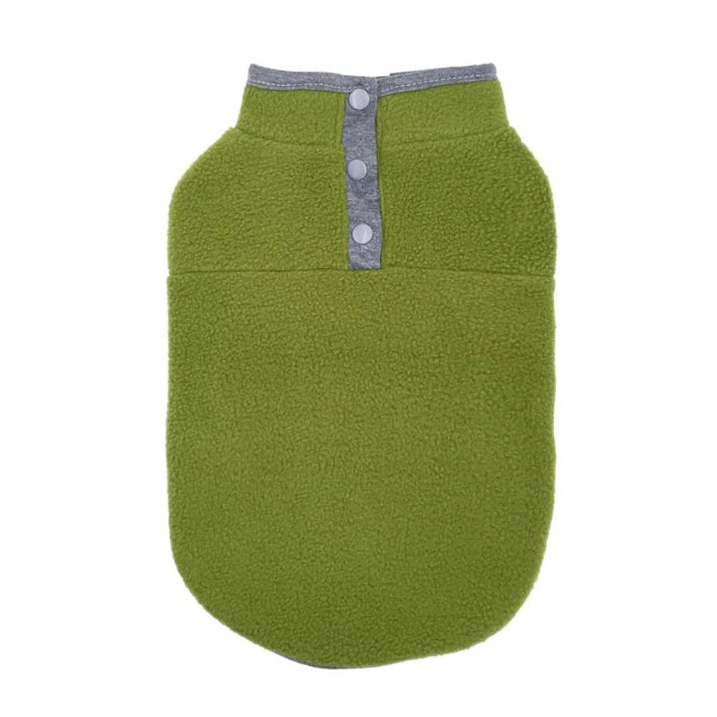 Winter Dog Clothes Soft Fleece Warm Puppy Cat Vest For Small Dogs Shih Tzu Chihuahua Jacket Pug French Bulldog Coat Pet Costume