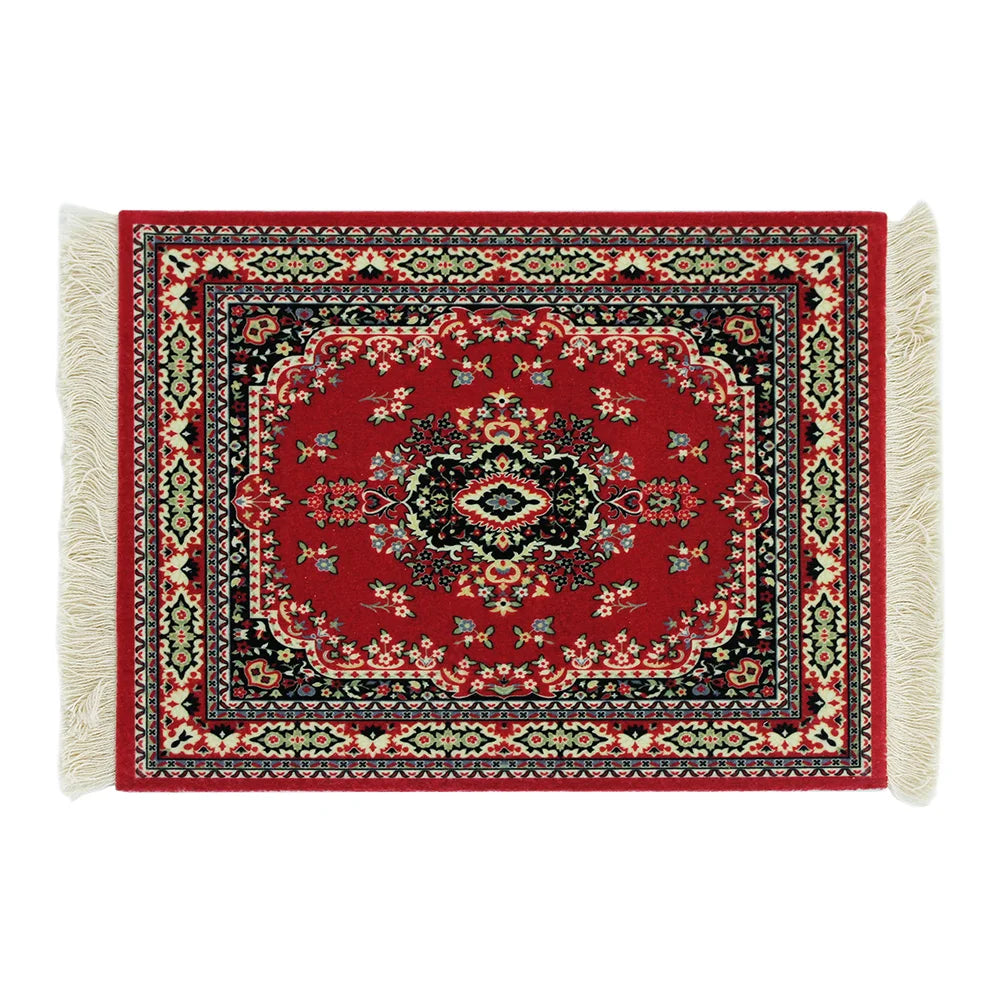 Mousepad Meal Mat Persian Carpet Style Rubber Anti-slip Durable Printing Rectangle Gaming Mouse Pads Coaster
