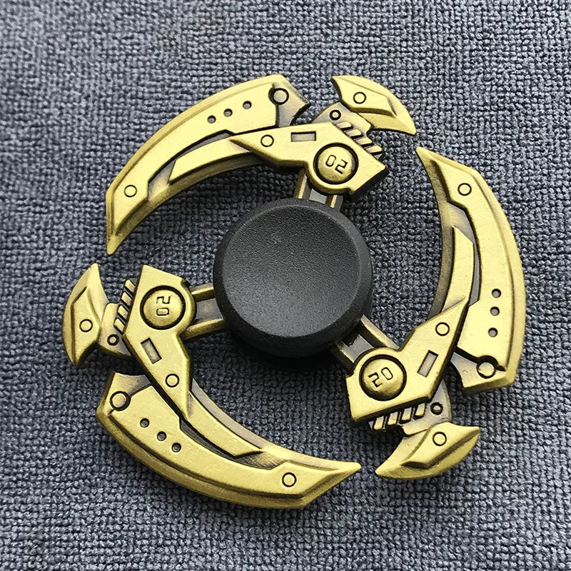 Bronze Metal Alloy R188 Silent Fidget Spinner