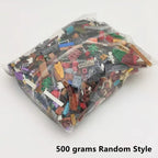 Pieces Building Blocks City DIY Creative Bricks Toys Bulk Random Model Parts Pack Figures Educational Kids Toys Children Gifts